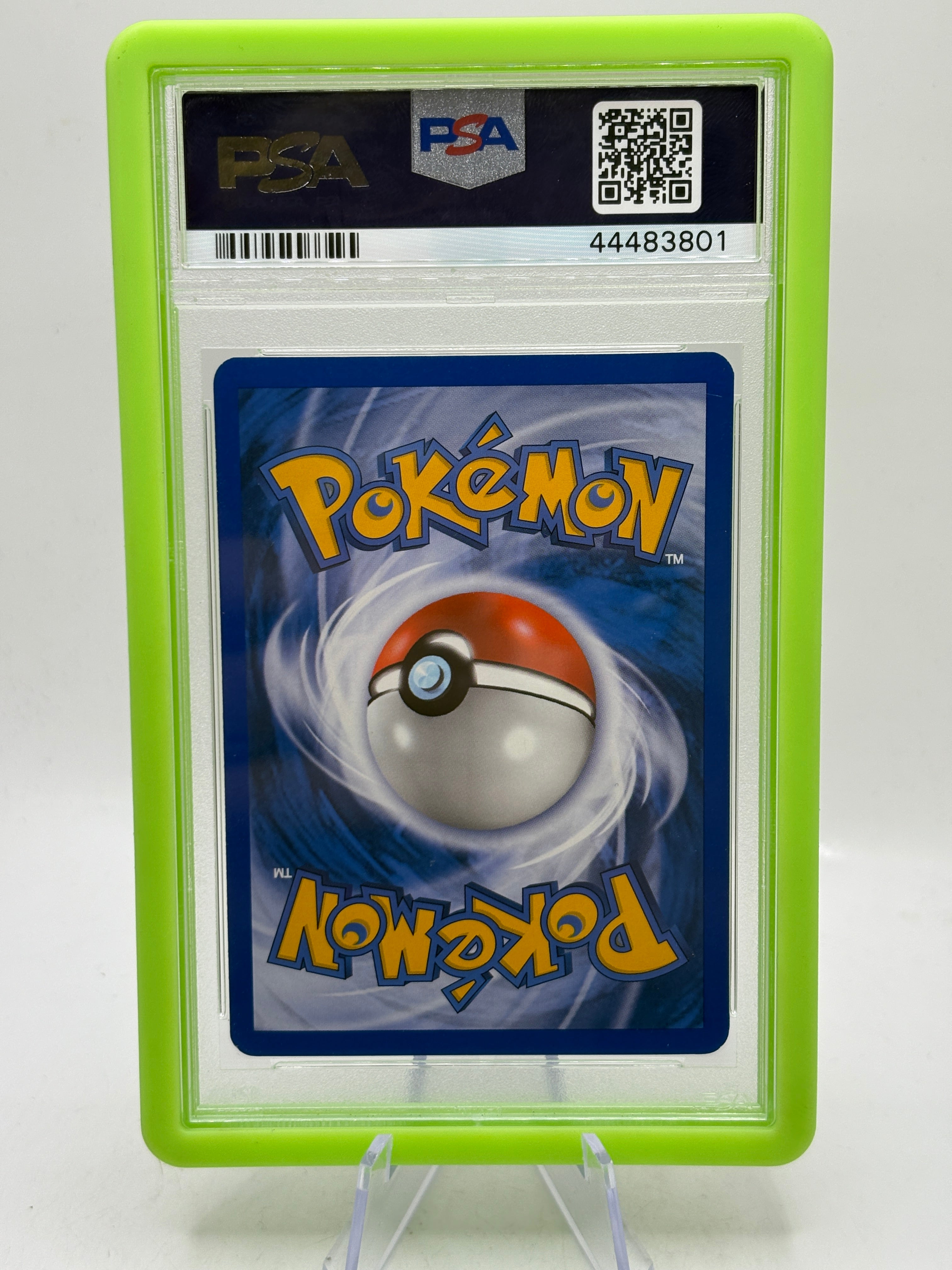 2004 Bulbasaur 55/112 Reverse Holo Fire Red Leaf Green PSA 9 Mint, photo 4